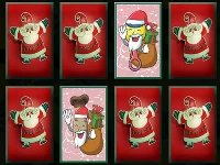 Christmas mascots memory