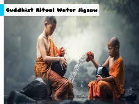 Buddhist ritual water jigsaw