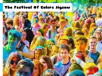 The festival of colors jigsaw