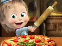 Masha and the bear pizzeria game