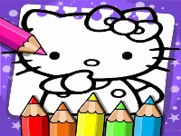 Hello kitty coloring book