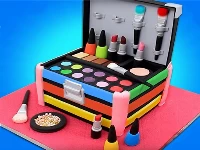 Make up cosmetic box cake maker -best cooking game