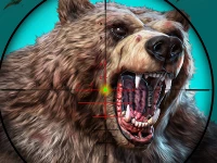 Wild bear hunting game