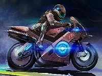 Racing motorbike jigsaw