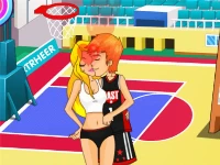 Basketball kissing