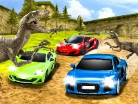 Dino car race