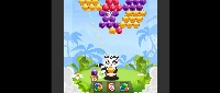 Bubble shooter raccoon