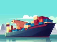 Cargo ships jigsaw