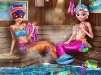 Mermaids bffs realife sauna