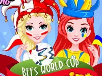 Bffs world cup face paint