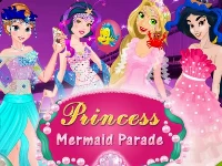 Princess mermaid parade