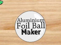 Aluminium foil ball maker