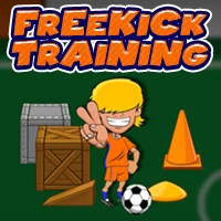 Freekick training