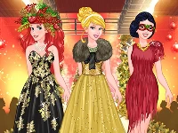 Princesses new year fashion show