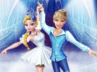 Elsa and jack ice ballet