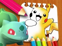 Pokemon coloring book for kids