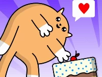 Cats love cake