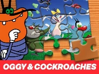 Oggy and the cockroaches jigsaw puzzle