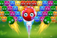 Cute monster bubble shooter