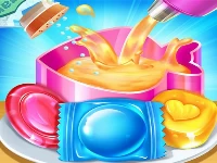 Sweet candy maker - lollipop & gummy candy game