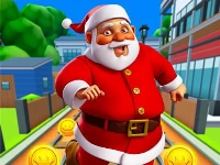 Santa city run street