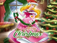 Princess aurora christmas sweater dress up