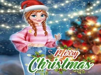 Anna frozen christmas sweater design