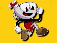 Cuphead runnig