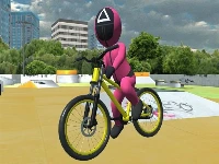 Squid gamer bmx freestyle