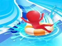 Waterpark slide race online