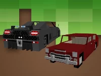 Minecraft cars jigsaw