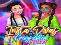 Insta divas crazy neon party