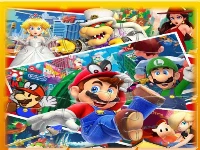 Mario series match 3 puzzle