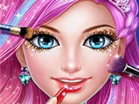 Mermaid makeup salon