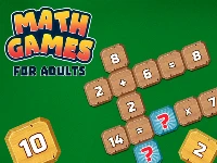 Math games for adults