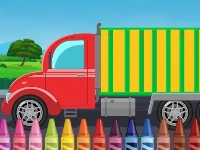 Truck coloring