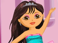 Dora ballerina dressup