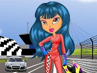 Racing girl dressup