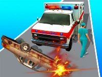 Emergency ambulance simulator