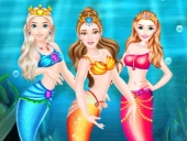 Mermaid style dress up