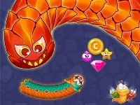 Worm hunt - snake game io zone