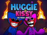 Huggie & kissy the magic temple