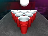 Beer pong girl