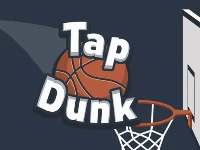 Tap dunk basketball