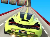 Mega ramp car stunts crazy car