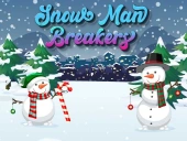 Snow man breakers