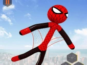 Spider man stickman