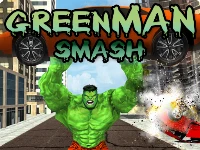 Green man smash