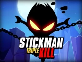 Stickman triple kill