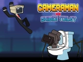 Cameraman vs skibidi toilet